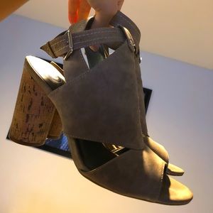 Taupe GUESS booties
